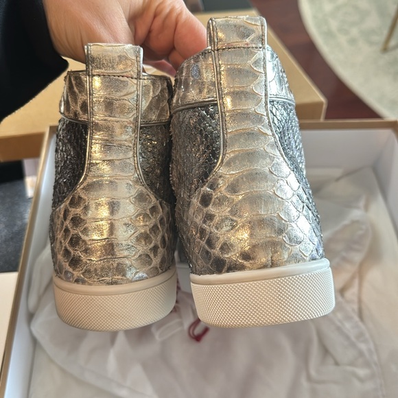 NEW NEVER WORN LOUBOUTIN SNEAKERS - Picture 5 of 12